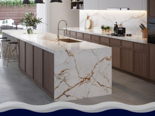 Những mẫu đá Granite ốp bếp đẹp, sang trọng đáng mua nhất hiện nay