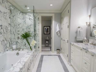 Ứng Dụng Đá Marble Trong Nhà Tắm Cao Cấp