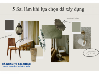 Top sai lầm khi chọn đá granite, đá tự nhiên, đá nhân tạo 2026