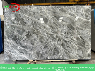 Giá đá Marble xám vân mây Thổ Nhĩ Kỳ 2026 | Kho đá uy tín tại TP.HCM